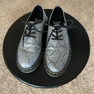 Dr Martens Vegan Metallic Shoe